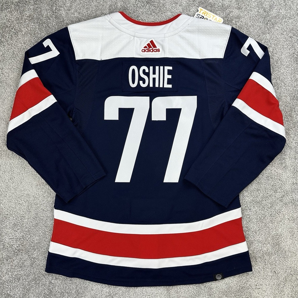 TJ Oshie Jersey Size 44 Washington Capitals Adidas Hockey NHL Authentic HG2126